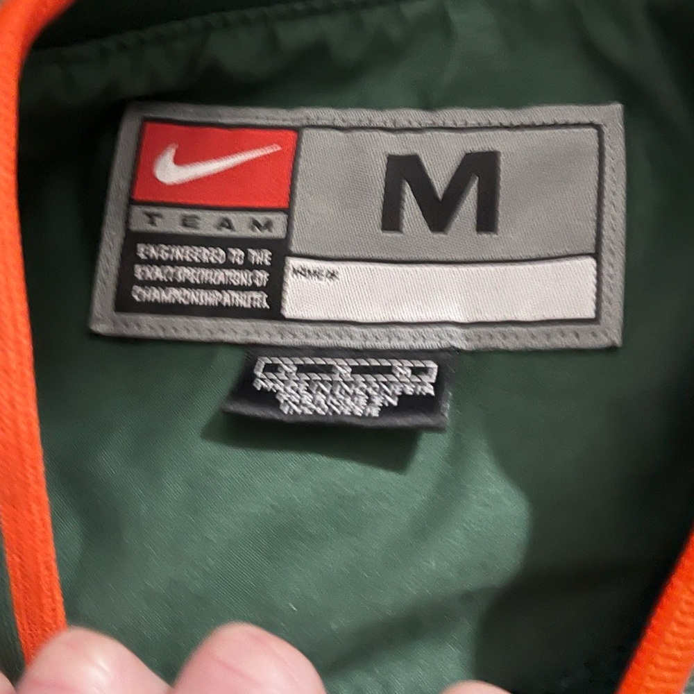 An early 2000s hurricane rain jacket in mint condition